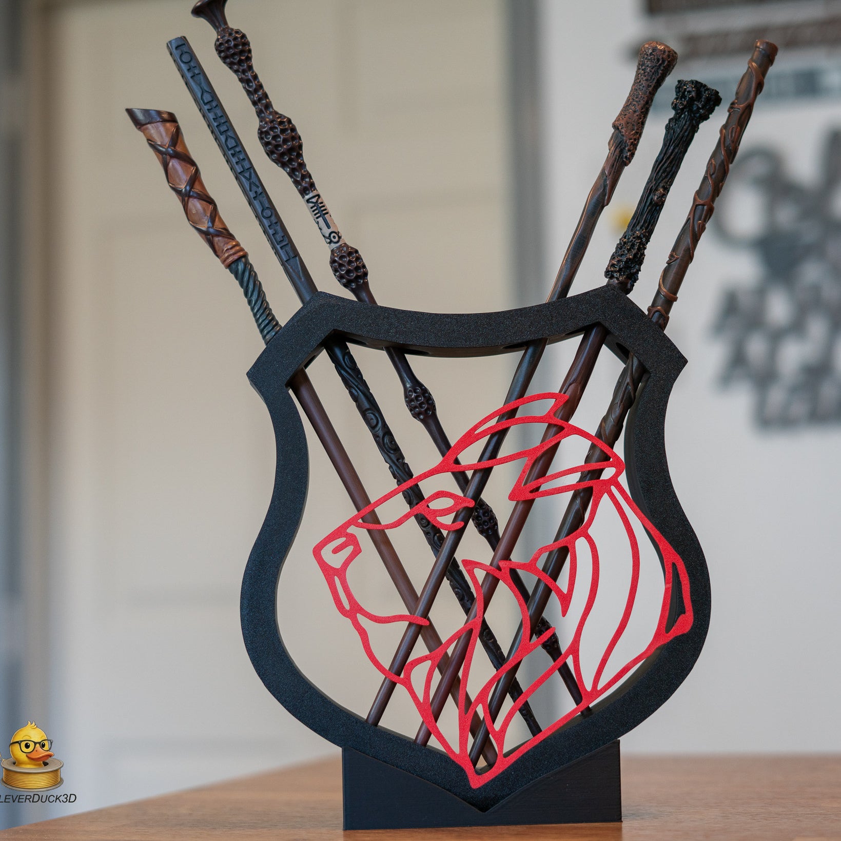 Wizard Wand Display Stand Set – Wall Mounted & Free Standing 6 Wand Holder