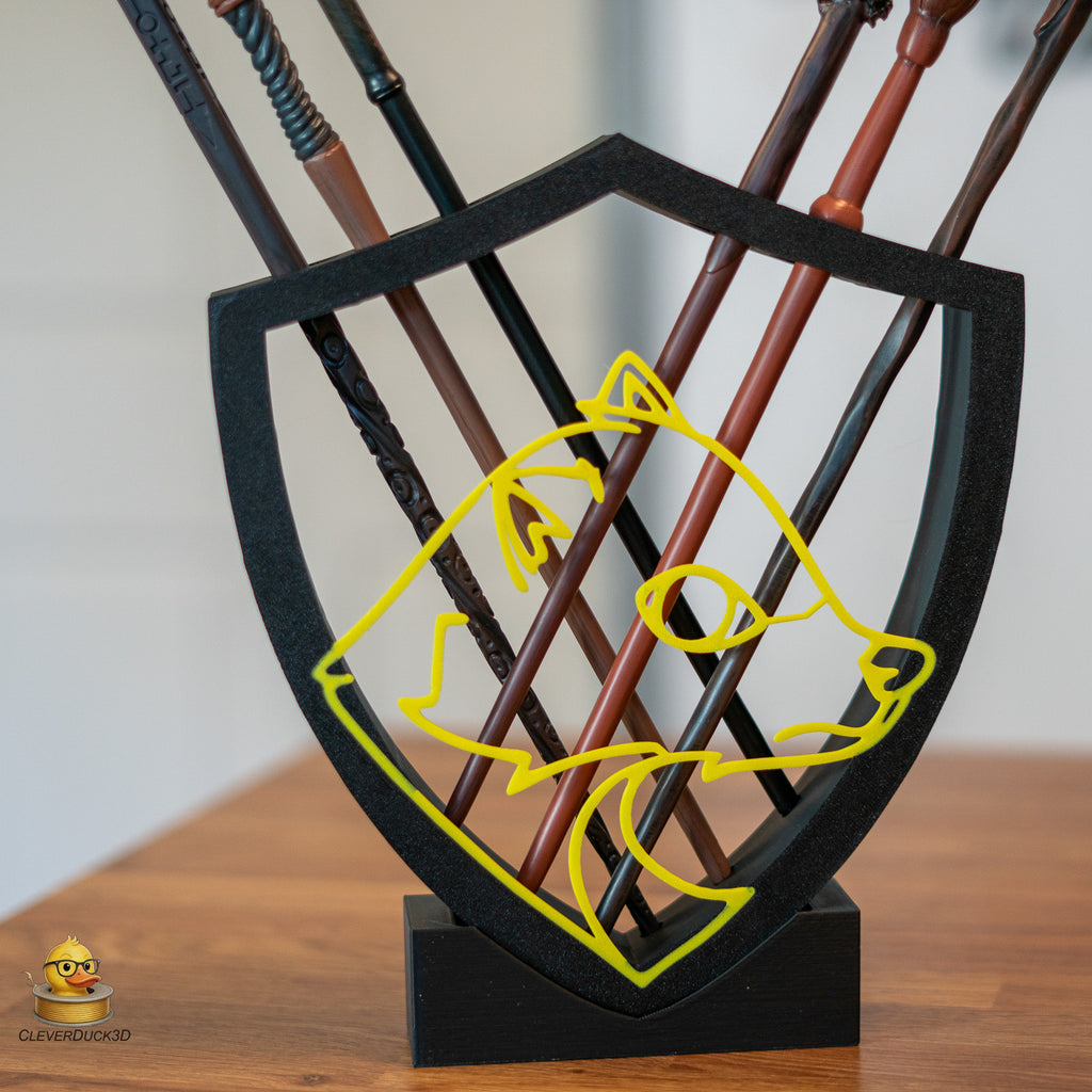 Wizard Wand Display Stand Set – Wall Mounted & Free Standing 6 Wand Holder