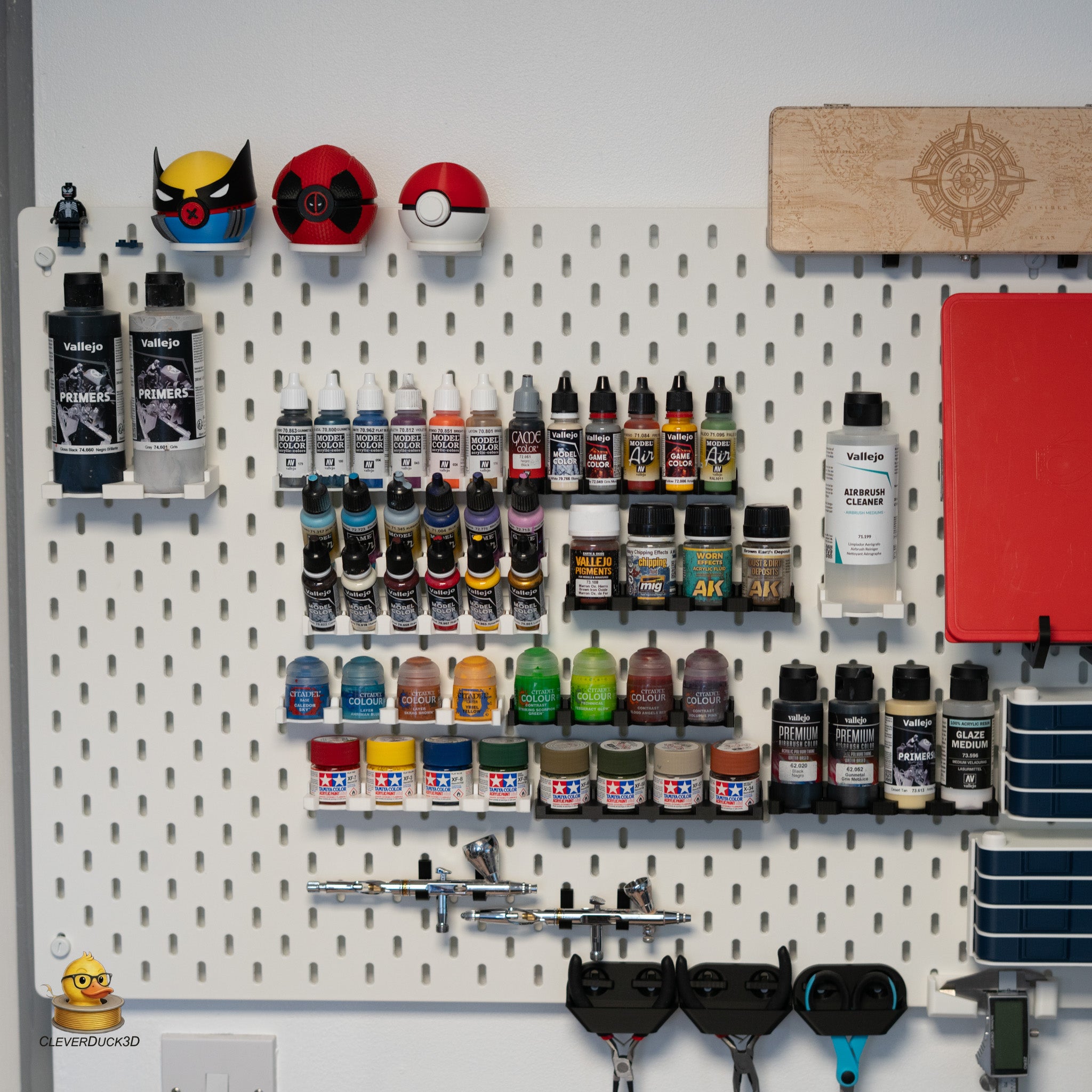 Citadel Paint Holder Rack for IKEA Skadis