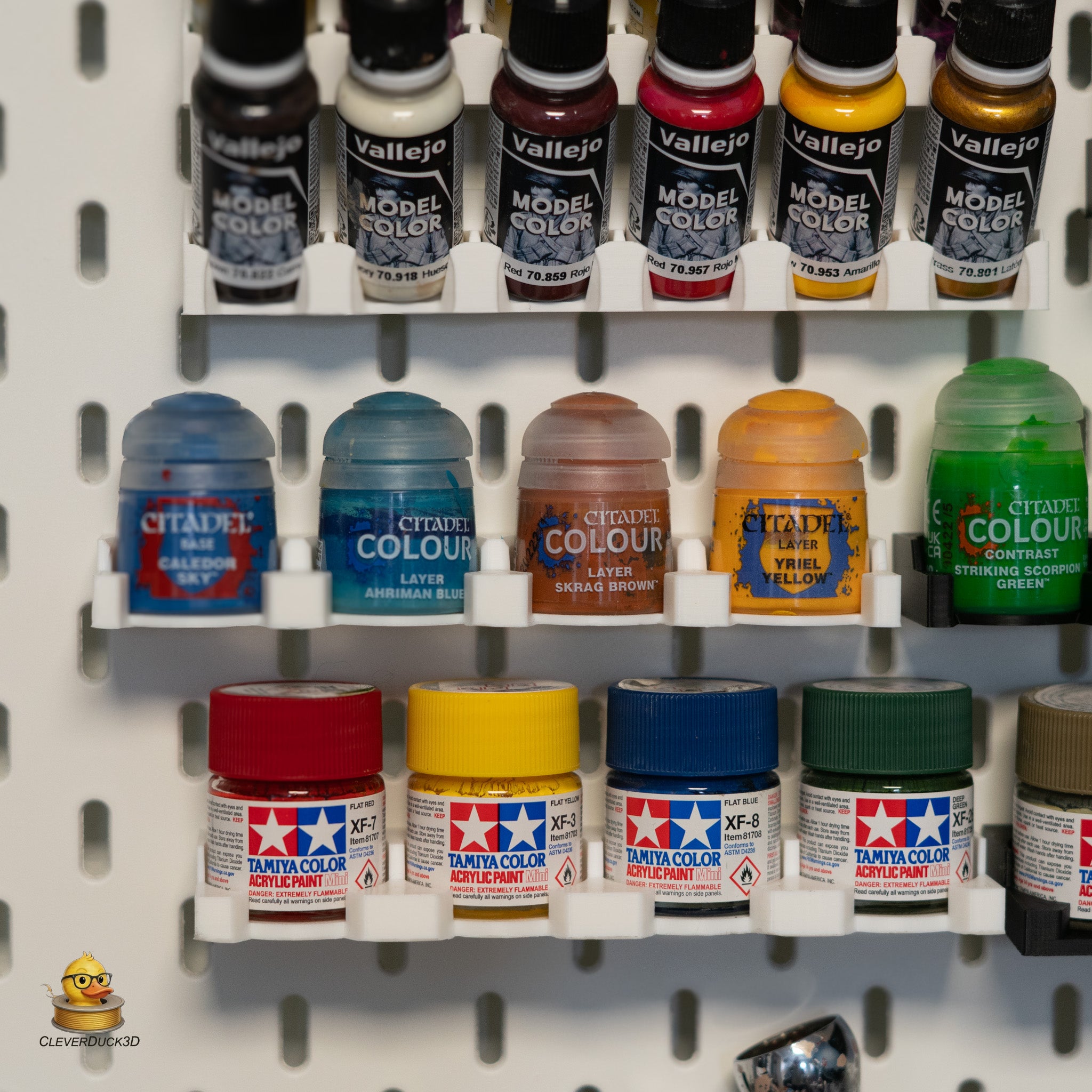 Citadel Paint Holder Rack for IKEA Skadis