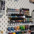 Vallejo Paint Holder Rack Tilted  for IKEA Skadis Pegboard