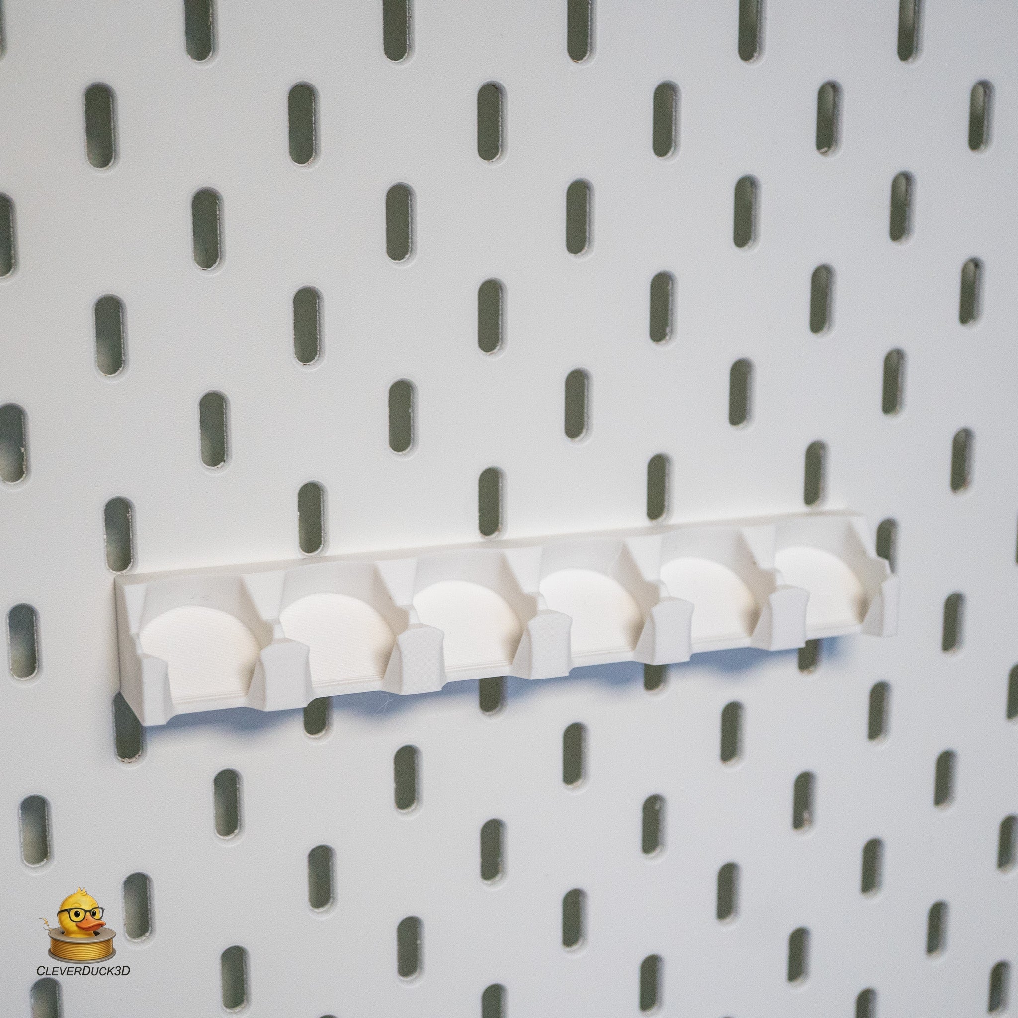 Vallejo Paint Holder Rack Tilted  for IKEA Skadis Pegboard