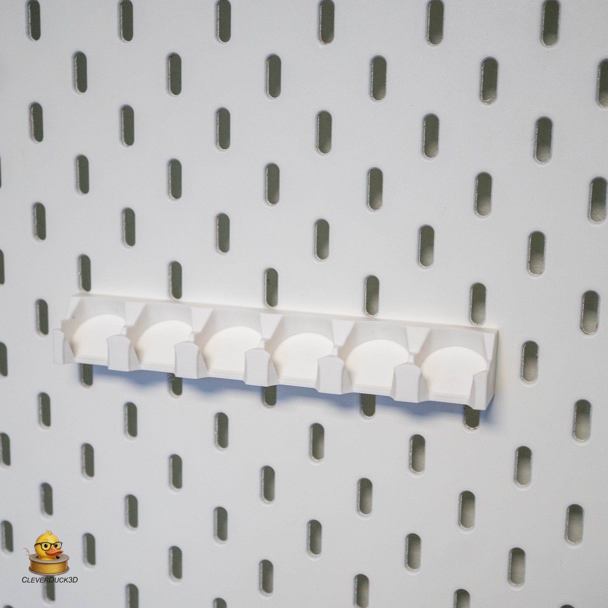 Vallejo Paint Holder Rack Tilted  for IKEA Skadis Pegboard