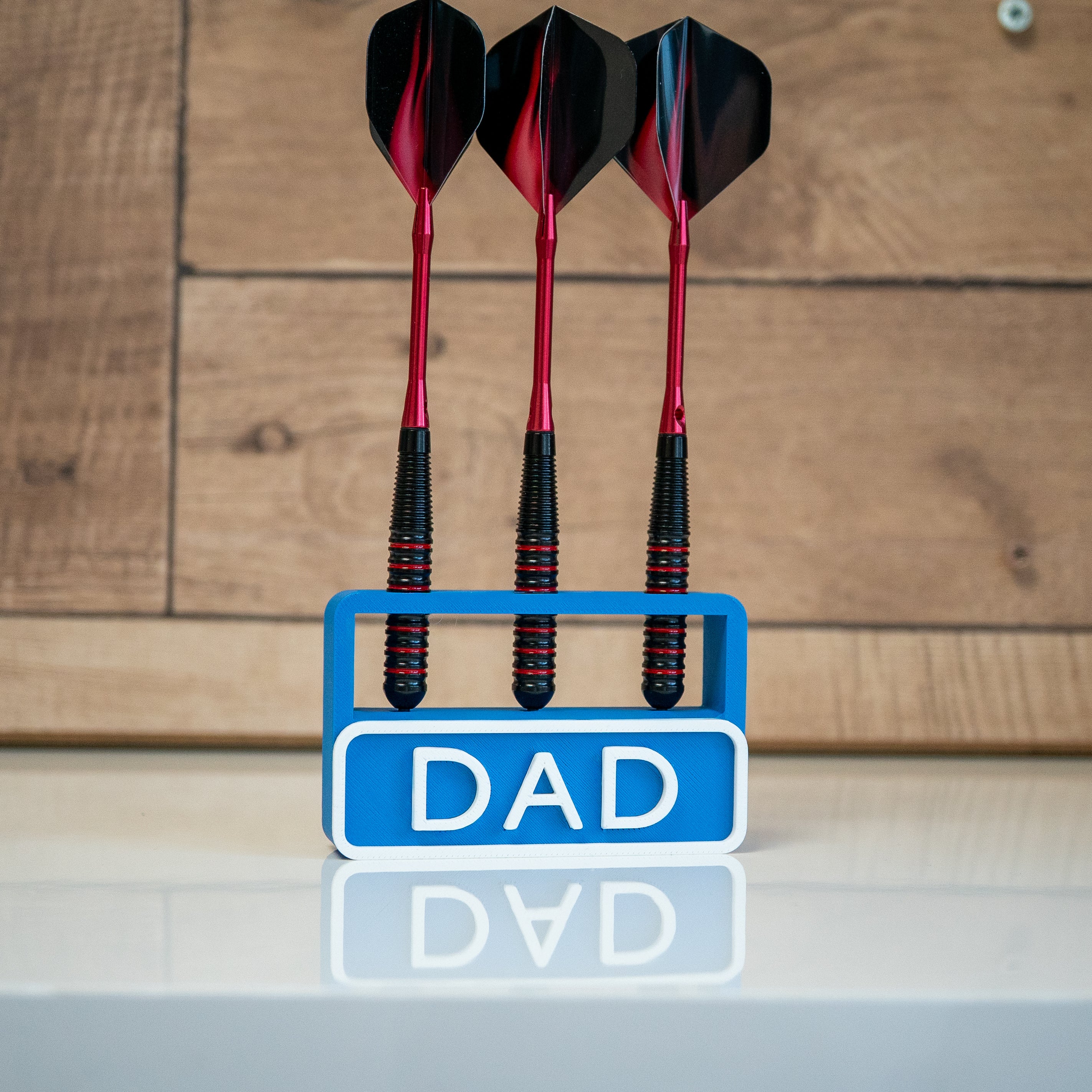 Personalised 3 Dart Holder | Free Standing Dart Stand