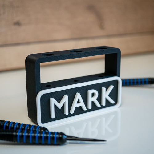 Personalised 3 Dart Holder | Free Standing Dart Stand