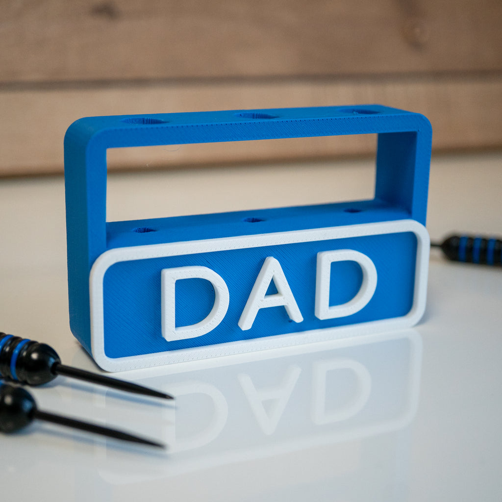 Personalised 3 Dart Holder | Free Standing Dart Stand
