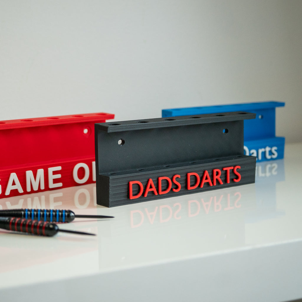 Personalised 6 Darts Holder Wall Mount – Custom Dart Display & Storage Rack